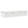 vidaXL Wall Shelf White Engineered Wood Medium Floating Wall Shelf