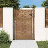 vidaXL Garden Gate 39.4x59.1" Corten Steel Square Design