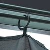 vidaXL Gazebo with Curtain 157.5 x 118.1" Anthracite Aluminium