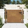 vidaXL Garden Gate 39.4x29.5" Corten Steel