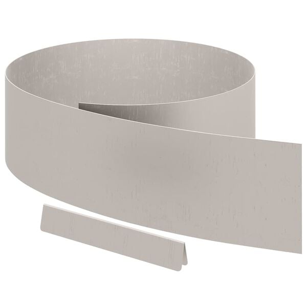 vidaXL Lawn Edging Rusty 450 x 0.05 x 15 cm Weathering Steel