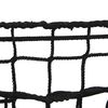 vidaXL Hay Net Set of 2 Black Polypropylene 29.5 x 19.7 in Foldable