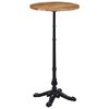 vidaXL Bistro Table Leg Black Cast Iron Medium Industrial