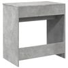 vidaXL Dressing Table Concrete Grey Engineered wood, Glass