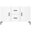 vidaXL Sideboard White Engineered wood 39.4 x 14.2 x 23.6 in Sideboard