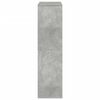 vidaXL Room Divider Concrete Grey Engineered Wood Medium Sleek
