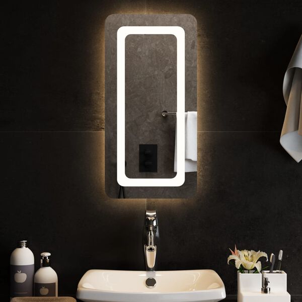 vidaXL LED Bathroom Mirror 11.8"x23.6"