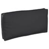 vidaXL Pallet Cushion for Seat / Backrest Black 120 x 60 x 12 cm