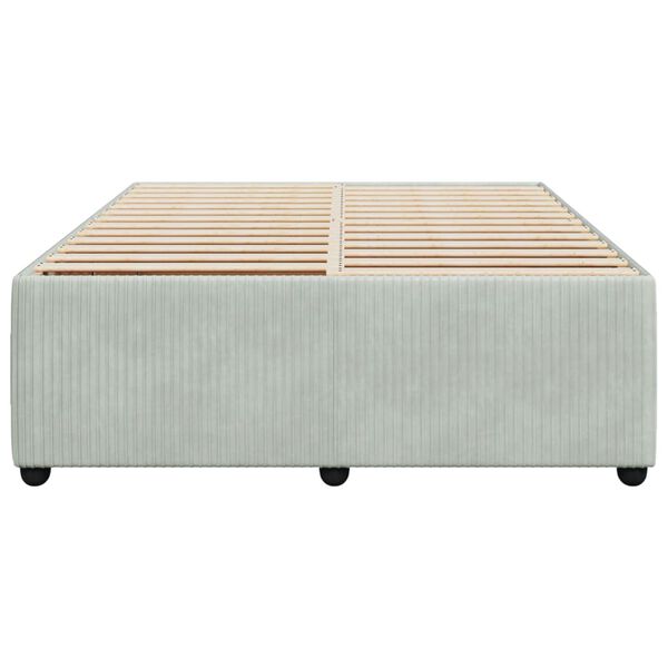 vidaXL Bed Frame Light Grey