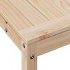 vidaXL Potting Table Natural wood Solid Pine Wood Medium Potting Table
