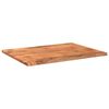 vidaXL Table Top 27.6"x23.6"x1" Rectangular Solid Wood Acacia