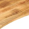 vidaXL Desk Top Natural wood Solid rough mango wood