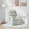 vidaXL Massage Recliner Chair Light gray
