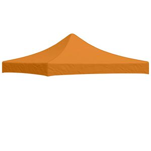 vidaXL Party Tent Roof 9.8'x9.8' Orange 0.9 oz/ft²