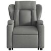 vidaXL Electric Stand Up Massage Recliner Chair Dark gray
