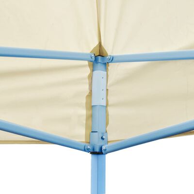 vidaXL Cream Foldable Pop-up Party Tent 9.8'x19.7'