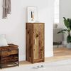 vidaXL Shoe Cabinet Artisan Oak Engineered Wood Medium Shoe Cabinet