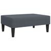 vidaXL Sofa Bed Dark Grey Velvet (100% polyester), wood, plastic 2-Seater