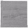 vidaXL Wall Shelf Grey Sonoma Engineered Wood Large Wall mounting