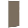 vidaXL Roller Blind Coffee 100% Polyester Medium Height-Adjustable