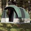vidaXL Camping Tent Tunnel 3-Person Green Waterproof