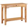 vidaXL Console Table Natural Acacia Solid Acacia Wood Console Table