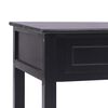 vidaXL Coffee Table Black Paulownia wood, Poplar wood Medium