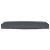 vidaXL Pallet Cushion Set 2 pcs Anthracite 120 x 40 x 8 cm