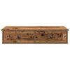vidaXL Wall Shelf Old Wood Engineered Wood 31.5 in x 12.2 in x 6.7 in