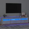 vidaXL TV Cabinet Concrete grey Engineered wood Large TV Cabinet