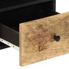 vidaXL TV Cabinet Natural mango wood Solid mango wood, iron, engineered wood