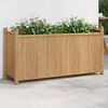 vidaXL Planter Natural bamboo Bamboo 39.4 x 11.8 x 19.7 in