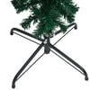 vidaXL Christmas Tree Green PVC 71 in height Adjustable Armrests