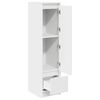 vidaXL Highboard White Engineered wood Tall Highboard Rectangular