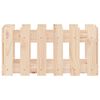 vidaXL Garden Planter Natural wood Solid pine wood (untreated) Small