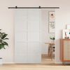 vidaXL Barn Door White 39.4"x81.9" Solid Wood Pine