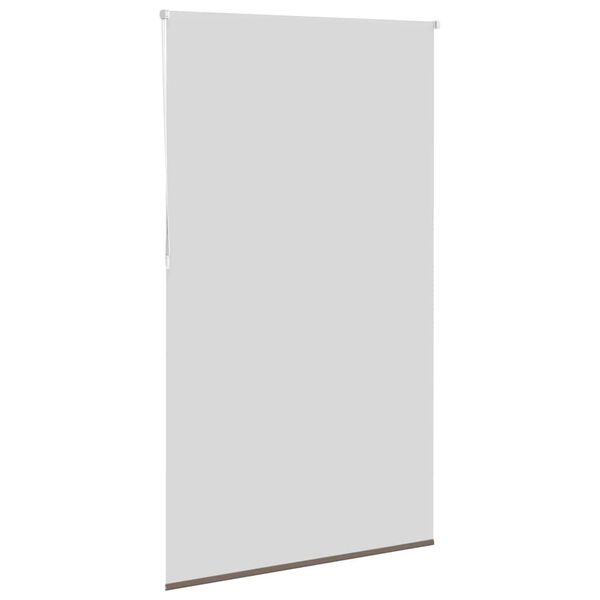 vidaXL Roller Blind Coffee 100% Polyester, Aluminum 51.2x90.6 in