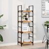 vidaXL Floating Shelves 4 pcs 15.7x11.8x1.6" Oil Finished Solid Wood Acacia