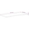 vidaXL Desk Top Natural Acacia Solid Acacia wood 55.1 x 19.7 in Durable