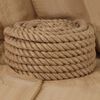 vidaXL Jute Rope 16.4 ' Long 1.42 " Thick
