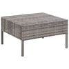 vidaXL Garden Lounge Set Grey
