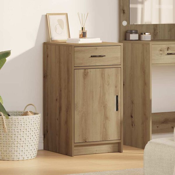 vidaXL Sideboard artisan oak 40 x 40.5 x 75 cm Engineered wood