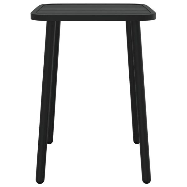 vidaXL Garden Table Anthracite Steel Small Durable Garden Table