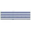 vidaXL Deck Chair Cushion Blue and White Stripe