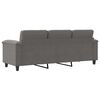 vidaXL 3-seater Sofa Dark Grey
