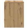 vidaXL Bedside Cabinet 2 pcs Artisan Oak 17.72 x 13.39 x 17.52 in