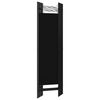vidaXL 6-Panel Room Divider Black 94.5"x70.9"