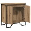 vidaXL Bathroom Sink Cabinet with Storage Artisan Oak 60 x 35 x 60 cm