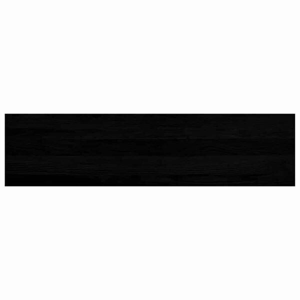 vidaXL Stair Tread Set of 12 Dark brown Solid oak wood