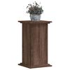 vidaXL Plant Stand Brown Oak Engineered Wood 13 x 13 x 23.6 in Durable